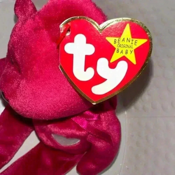 1999/Ty Beanie Baby “Valentina” Plush Stuffed/PE Pellets/China/5th gen hang tag - Picture 7 of 14